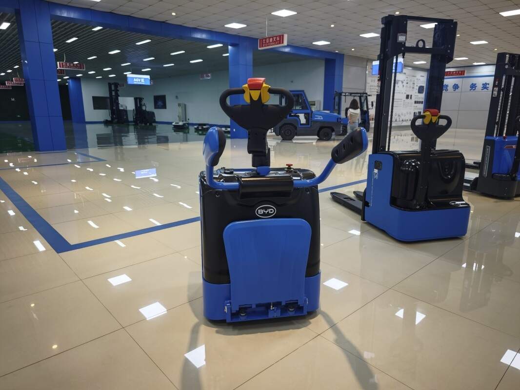 湖北钢材仓库电动叉车，室内轻中度重载搬运(图1)