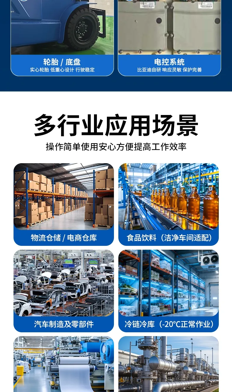 比亚迪3吨电动叉车(图6)